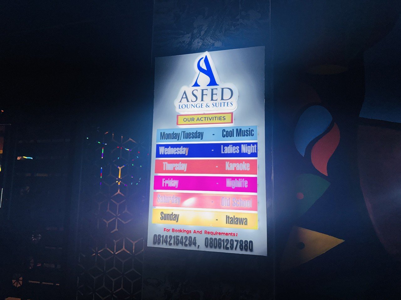 Lounge at Asfed Lounge & Suites