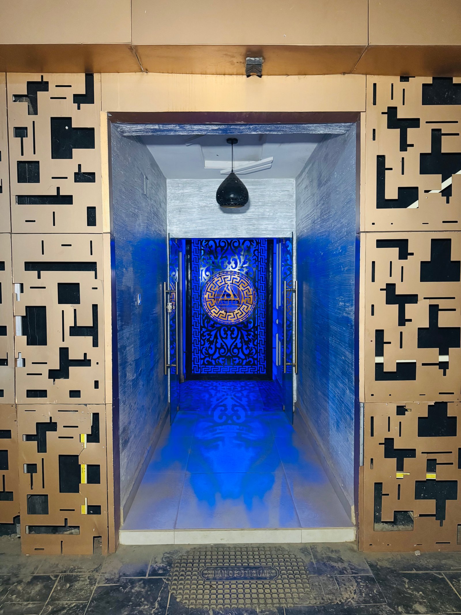 Entrance to Asfed Lounge & Suites